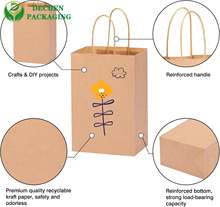 Paper Shop Bags with Handles for Retail Store Use Paper Shop Bags with Handles for Retail Store Use